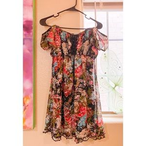Floral Babydoll Dress